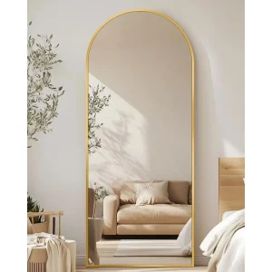 Arched Full Length Floor Mirror