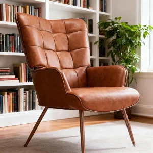 Leather Accent Chair