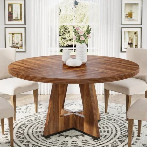 Farmhouse Round Dining Table